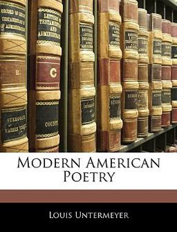 Modern American Poetry Modern American Poetry