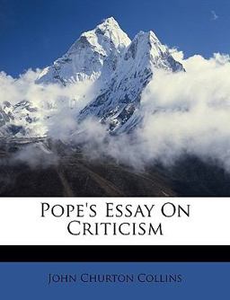 Pope's Essay on Criticism