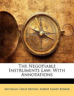 The Negotiable Instruments Law
