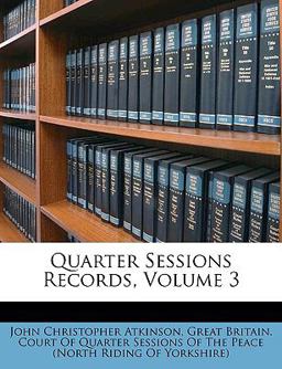 Quarter Sessions Records