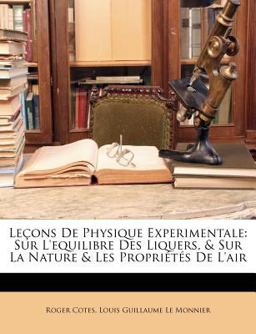 Leçons de Physique Experimentale