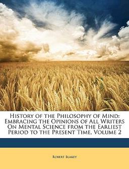 History of the Philosophy of Mind