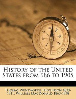 History of the United States from 986 To 1905