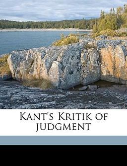 Kant's Kritik of Judgment