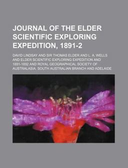 Journal of the Elder Scientific Exploring Expedition, 1891-2