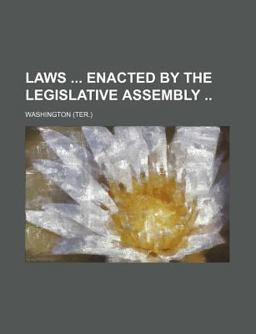 Laws Enacted by the Legislative Assembly