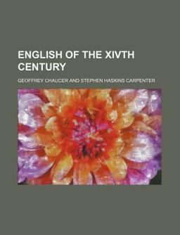 English of the Xivth Century