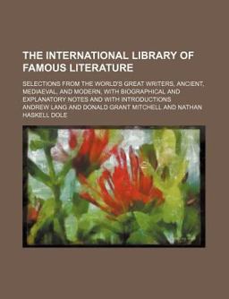 The International Library of Famous Literature