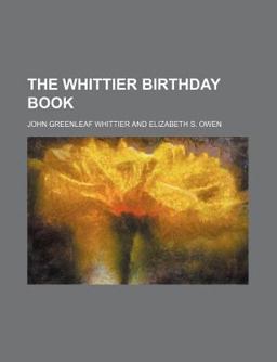 The Whittier Birthday Book