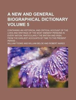 A New and General Biographical Dictionary