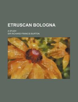 Etruscan Bologna; a Study