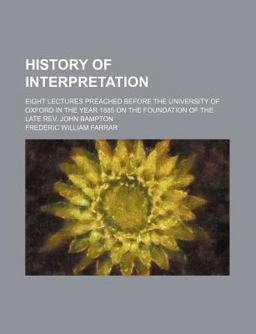 History of Interpretation