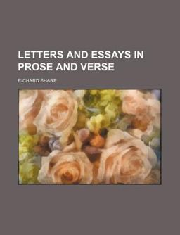 Letters and Essays in Prose and Verse