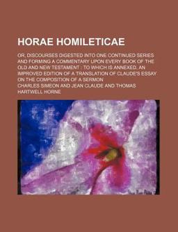 Horae Homileticae
