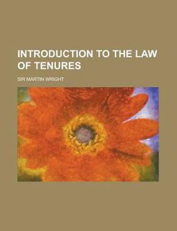 Introduction to the Law of Tenures