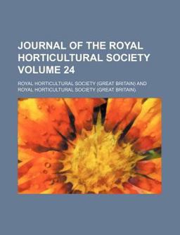 Journal of the Royal Horticultural Society