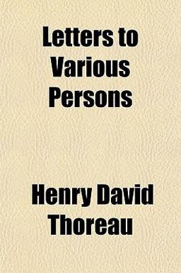 Letters to Various Persons