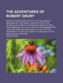 The Adventures of Robert Drury