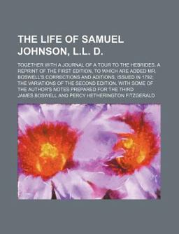 The Life of Samuel Johnson, L L D