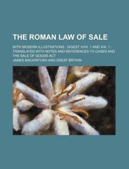 The Roman Law of Sale
