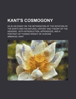 Kant's Cosmogony