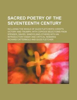 Sacred Poetry of the Seventeenth Century