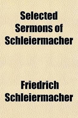 Selected Sermons of Schleiermacher
