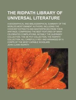 The Ridpath Library of Universal Literature