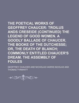The Poetical Works of Geoffrey Chaucer