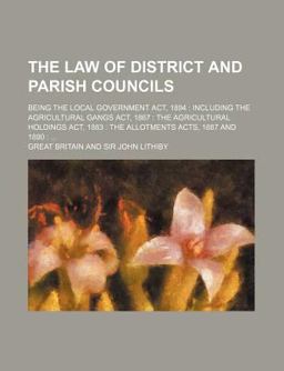 The Law of District and Parish Councils