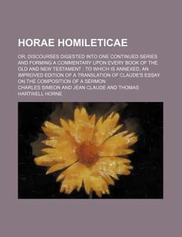 Horae Homileticae