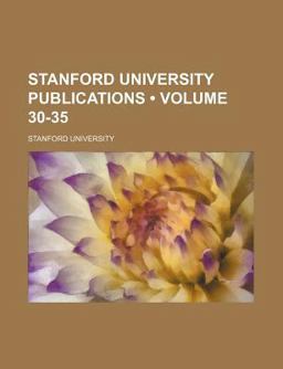Stanford University Publications