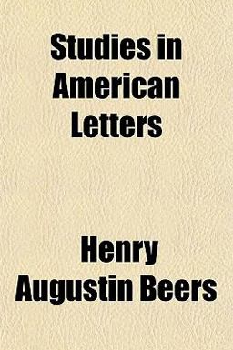 Studies in American Letters Studies in American Letters