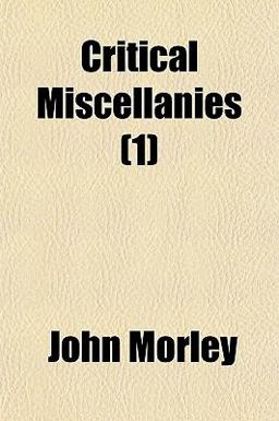 Critical Miscellanies