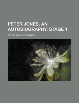 Peter Jones, an Autobiography Stage