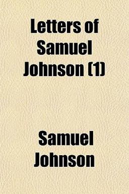 Letters of Samuel Johnson