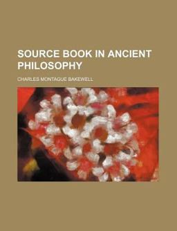 Source Book in Ancient Philosophy