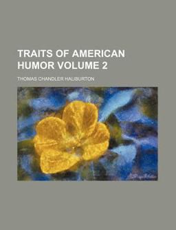Traits of American Humor