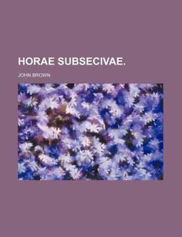 Horae Subsecivae