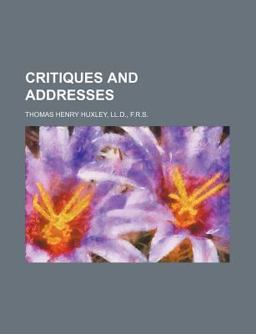 Critiques and Addresses