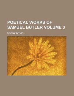 Poetical Works of Samuel Butler