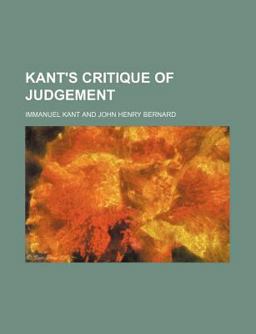 Kant's Critique of Judgement