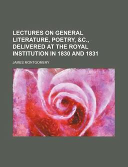 Lectures on General Literature, Poetry