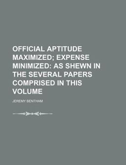 Official Aptitude Maximized; Expense Minimized