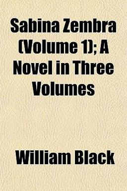Sabina Zembra; a Novel in Three