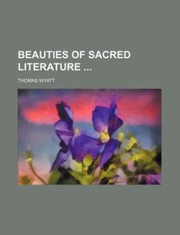 Beauties of Sacred Literature Beauties of Sacred Literature