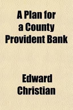 A Plan for a County Provident Bank