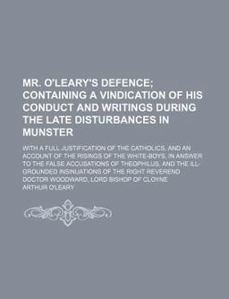 Mr O'Leary's Defence