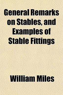 General Remarks on Stables, and Examples of Stable Fittings