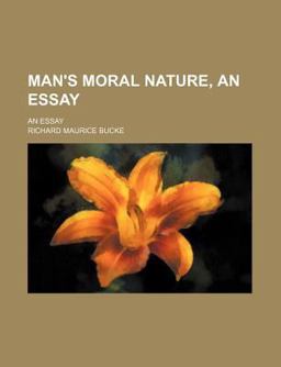 Man's Moral Nature